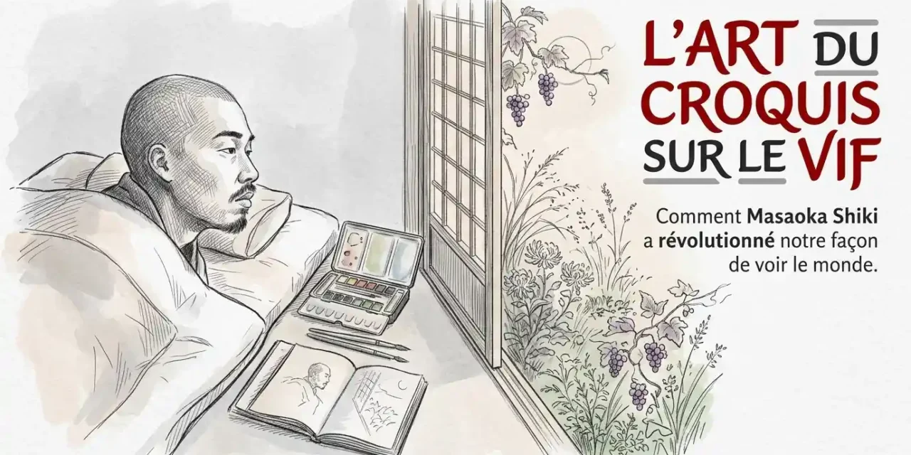L&rsquo;art du croquis sur le vif.